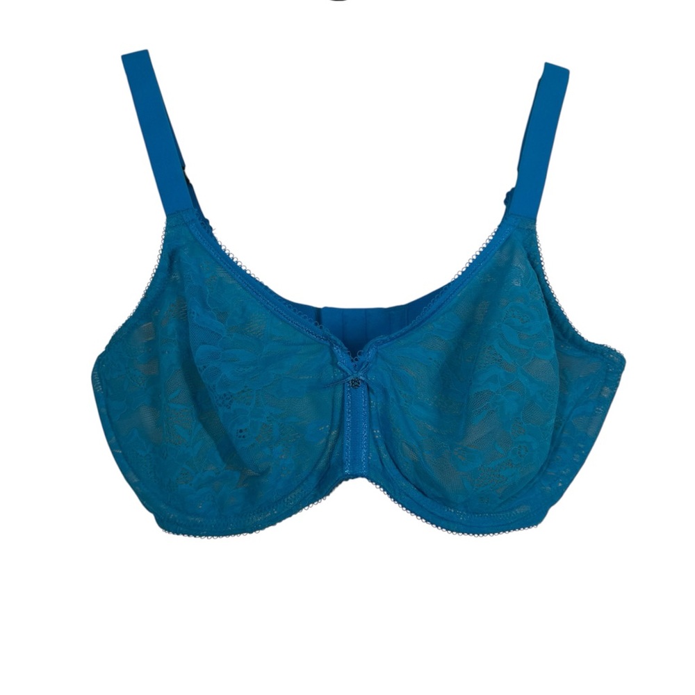 Wacoal Bra 34G Danube Underwire Lace Semi Sheer 855201